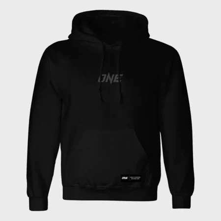 ONE The Home of Martial Arts Vintage Hoodie Black