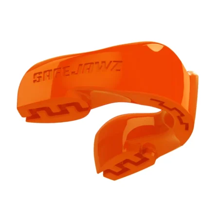 SafeJawz Intro Series Fluro Orange Mouthguard
