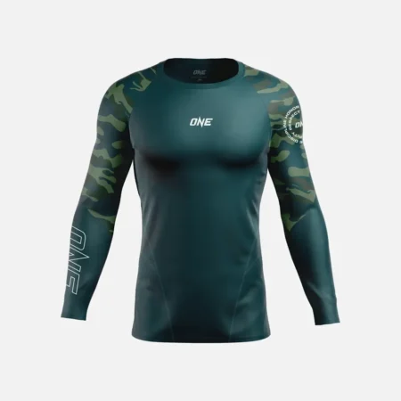 ONE Elite Pro Rash Guard- Forest Camo