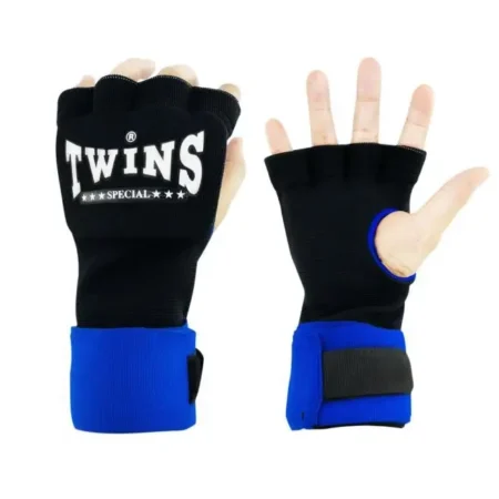 Twins CH7 Black Blue Quick Hand Wraps