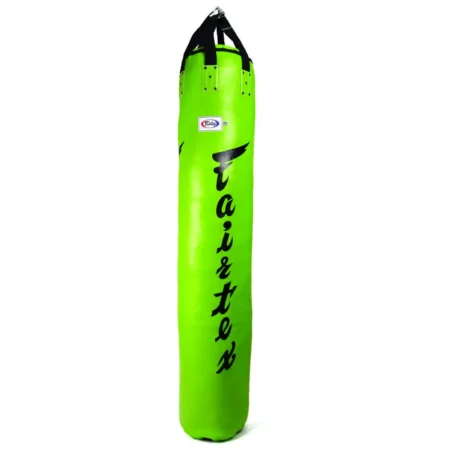 Fairtex HB6 Lime Green 6ft Muay Thai Banana Bag (FILLED)