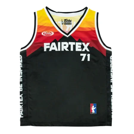Fairtex JS26 Basketball Jersey Black Orange