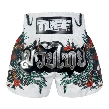 TUFF MS677 Muay Thai Shorts Origin of Thai Rooster
