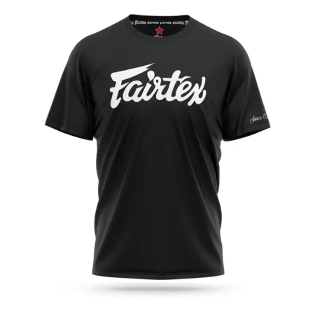 Fairtex Black Classic Logo T-Shirt TS7